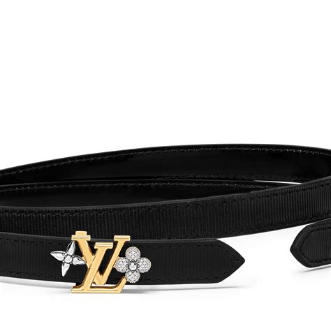 LV Mini Flowergram15mm Reversible Belt .